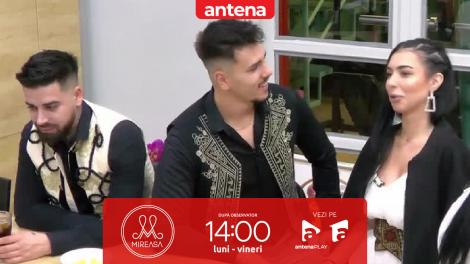 Mireasa sezonul 12, 1 decembrie 2025. Lavinia a observat că Adin se uită după alte fete!