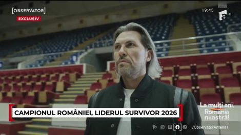 Campionul Adi Vasile, prezentatorul Survivor 2026