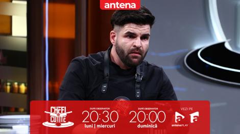 Chefi la cuțite | Sezonul 16, 3 decembrie 2025. Andrei Manuel Mihăilescu impresionează. Chef Alexandru Sautner: Ești talentat!