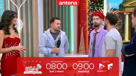 Super Neatza, 5 decembrie 2025. Moment plin de umor! Magicianul Robert Tudor este parodiat de Radu Bucalae