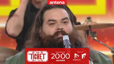 The Ticket, Sezonul 1, 6 decembrie 2025. Savin, moment exploziv pe scena Ticket! Ce a cântat în fața juriului