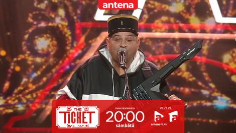 The Ticket, Sezonul 1, 6 decembrie 2025. Marian Grasu și Geanina, super show în fața juraților! Ce au cântat