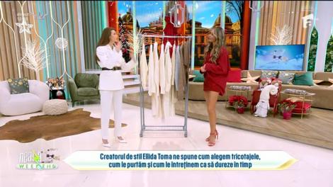 Neatza de Weekend, 7 decembrie 2025. Fashion Tips by Ellida Toma: Tricotajele, un must-have al sezonului rece
