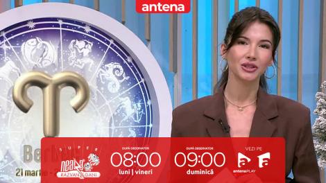Super Neatza, 8 decembrie. Horoscopul Zilei cu Claudia Băcuță: Berbecii pot avea parte de tensiuni!