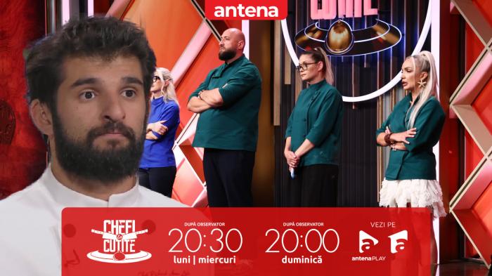 Chefi la cuțite | Sezonul 16, 9 decembrie 2025. Chef Richard pierde un concurent din echipă! Cine a fost eliminat