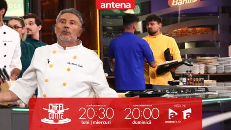 Chefi la cuțite | Sezonul 16, 9 decembrie 2025. Super amuleta lui Chef Orlando l-a enervat culme pe Chef Sautner. Doi concurenți și-au schimbat echipele