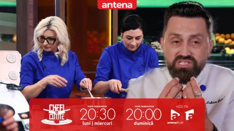 Chefi la cuțite | Sezonul 16, 10 decembrie 2025. Nervi &icirc;ntinși la maxim &icirc;n bucătărie! Chef Orlando a izbucnit și s-a simțit trădat de cuțitul său de aur!