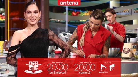 Chefi la cuțite | Sezonul 16, 10 decembrie 2025. Irina Fodor a anunțat tema de la proba individuală: un desert pe bază de produse lactate