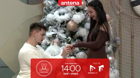 Mireasa sezonul 12, 11 decembrie 2025. Lavinia și Adin s-au logodit &icirc;n direct!