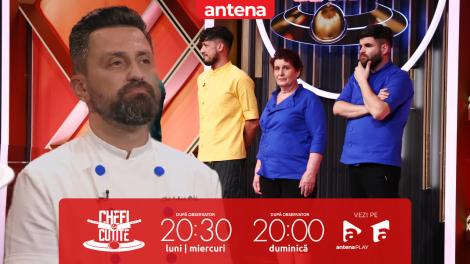 Chefi la cuțite | Sezonul 16, 10 decembrie 2025. O nouă eliminare din echipa albastră! Pe cine pierde chef Orlando