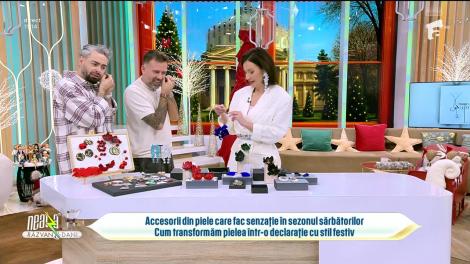 Super Neatza, 15 decembrie 2025. Cum transformăm pielea &icirc;n accesorii festive