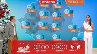 Super Neatza, 17 decembrie 2025. Prognoza meteo cu Ramona Olaru: Temperaturi plăcute!