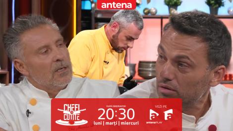 Semifinala Chefi la cuțite | Sezonul 16, 23 decembrie 2025. Au ieșit sc&acirc;ntei &icirc;ntre Chef Sautner și Chef Ștefan la jurizarea preparatelor de la ultima probă