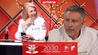 Finala Chefi la cuțite | Sezonul 16, 24 decembrie 2025. Mousse, tartă și choux, deserturile pregătite de finaliști spre a fi notate de invitați