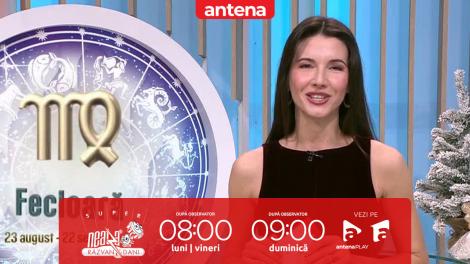 Super Neatza, 26 decembrie 2025. Horoscopul Zilei cu Claudia Băcuță: Vărsătorii &icirc;și pot reconfigura planurile financiare