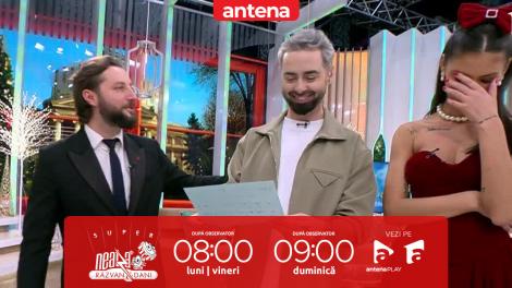 Super Neatza, 26 decembrie 2025. Andrei G&icirc;rjob, super trucuri de magie cu cărțile de joc!