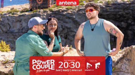 Power Couple Rom&acirc;nia, 5 ianuarie 2026. Cum s-a descurcat cuplul Dilinca și Mădălin Șerban la proba de pedalat cu capul &icirc;n jos