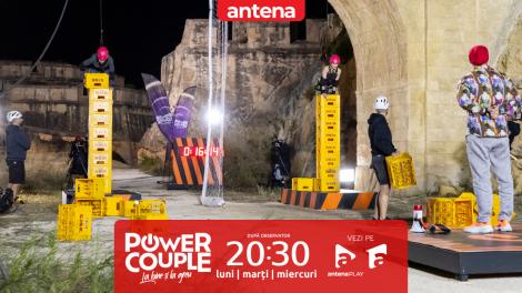 Power Couple Rom&acirc;nia, 6 ianuarie 2026. Maria Pitică și Sandra Izbașa s-au &icirc;ntrecut &icirc;n cea de-a doua semifinală la turnul lăzilor de bere