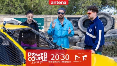Power Couple Rom&acirc;nia, 7 ianuarie 2026. Cum s-au descurcat cuplurile Adda & Cătălin Rizea și Mădălin Serban & Dilinca, &icirc;n cursa de tuning la mașină