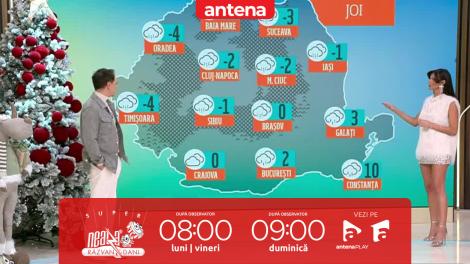Super Neatza, 8 ianuarie 2026. Prognoza meteo cu Ramona Olaru: Vremea va deveni rece &icirc;n majoritatea regiunilor