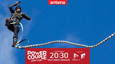 Power Couple Rom&acirc;nia, 12 ianuarie 2026. Proba Iubita mea e praștie. Cătălina Marin: &rdquo;Nu știam dacă sunt cu capul &icirc;n sus sau &icirc;n jos!&rdquo;