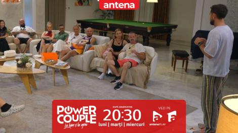Power Couple Rom&acirc;nia, 13 ianuarie 2026. Clasamentul cuplurilor după proba &rdquo;Au, mami!&rdquo;
