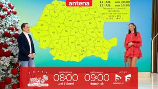 Super Neatza, 13 ianuarie 2026. Prognoza meteo cu Ramona Olaru: Vreme deosebit de rece, cu minime de până la -19 grade