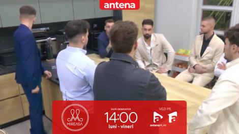 Mireasa sezonul 13, 13 ianuarie 2026. Darius și Dorian au povestit băieților cum a decurs prima interacțiune cu fetele