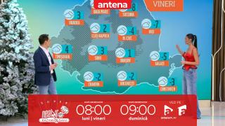 Super Neatza, 16 ianuarie 2026. Prognoza meteo cu Ramona Olaru: Vreme deosebit de rece. Ninsori la munte, în Oltenia și Muntenia