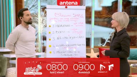 Super Neatza, 16 ianuarie 2026. Obiceiuri simple pentru un corp sănătos și multă energie &icirc;n luna ianuarie