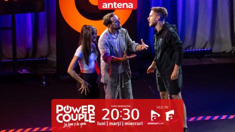 Power Couple Rom&acirc;nia, 19 ianuarie 2026. Mitzuu, pus &icirc;n dificultate de "cagula" Arianei, la cea mai grea probă a băieților