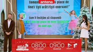 Super Neatza, 20 ianuarie 2026. Cum învăţăm copiii mici să răspundă comentariilor răutăcioase