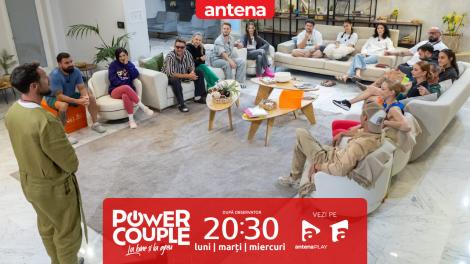Power Couple Rom&acirc;nia, 21 ianuarie 2026. Ce cuplu a fost eliminat din competiție. Superputerea a fost decisivă!