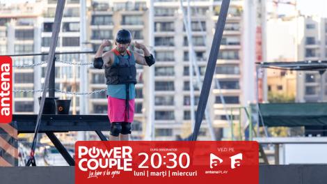 Power Couple Rom&acirc;nia, 26 ianuarie 2026. Amintiri din copilărie, o probă inedită! Cum s-a descurcat Andrei Niculae la Șotron pe apă