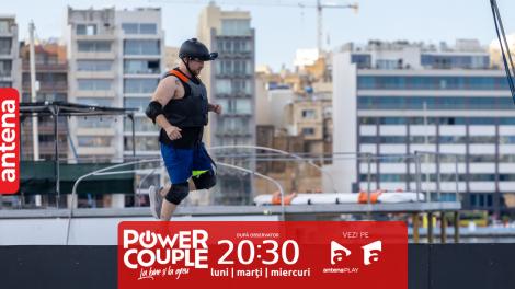 Power Couple Rom&acirc;nia, 26 ianuarie 2026. Amintiri din copilărie, o probă inedită! Cum s-a descurcat Mădălin Șerban la Șotron pe apă