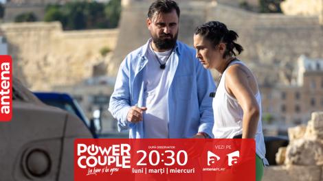 Power Couple Rom&acirc;nia, 27 ianuarie 2026. Proba Spal-o bine, baby! le pune &icirc;n dificultate pe fete! Cum s-a descurcat Adda la &icirc;nălțime