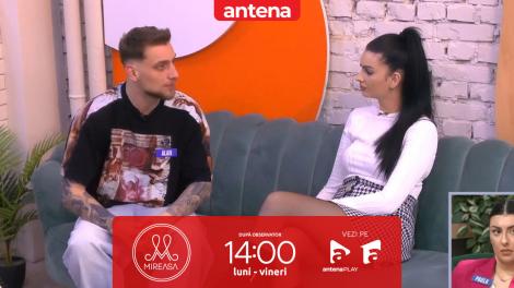 Mireasa sezonul 13, 27 ianuarie 2026. Alan recunoaște că &icirc;și pierde interesul rapid &icirc;ntr-o relație. Roxi cere explicații