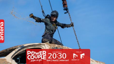Power Couple Rom&acirc;nia, 27 ianuarie 2026. Proba Spal-o bine, baby! le pune &icirc;n dificultate pe fete! Cum s-a descurcat Maria Pitică la &icirc;nălțime