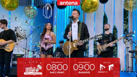 Super Neatza, 1 februarie 2026. Florin Ristei și Bella Santiago c&acirc;ntă piesa Die with a Smile