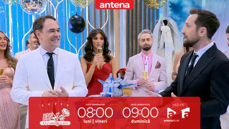 Super Neatza, 1 februarie 2026. De 18 ani, Super Neatza este creator de spectacol la Antena 1