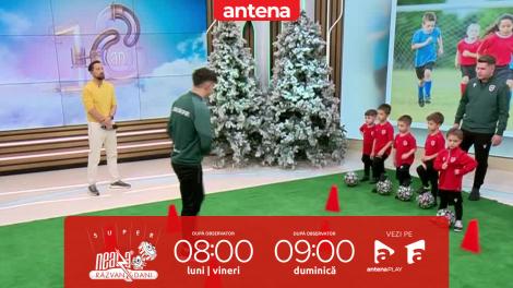Super Neatza, 4 februarie 2026. Cum decurg antrenamentele de fotbal iarna, pentru copiii p&acirc;nă &icirc;n 6 ani