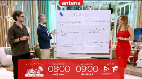 Super Neatza, 5 februarie 2026. Testul relației. C&acirc;t de bun eşti ca partener