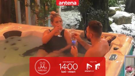 Mireasa sezonul 13, 5 februarie 2026. După &icirc;nt&acirc;lnirea din jacuzzi, Roxana este interesată și de Adi!