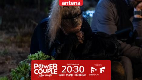Power Couple Rom&acirc;nia, 9 februarie 2026. Sandra Izbașa pl&acirc;nge &icirc;n hohote &icirc;n cimitir! Ce a găsit &icirc;n coșciug