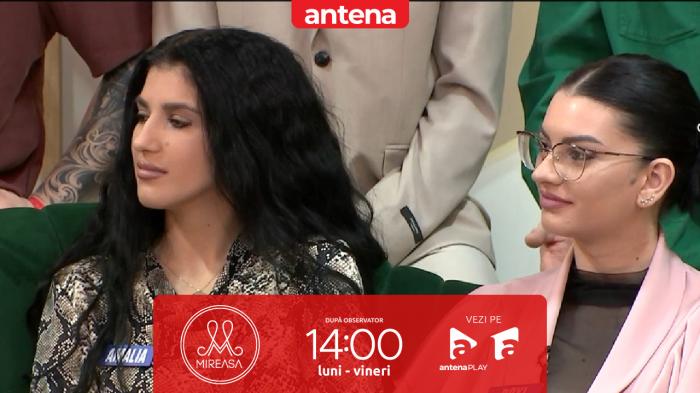 Mireasa sezonul 13, 10 februarie 2026. Roxi a scăpat de cursa de eliminare! Paula și Claudia sunt &icirc;n pericol să plece acasă