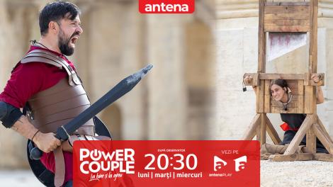 Power Couple Rom&acirc;nia, 10 februarie 2026. Cum se motivează Oase &icirc;naintea probei Gladiatorul: Care s-a luat de nevastă-mea?