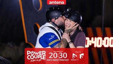 Power Couple Rom&acirc;nia, 11 februarie 2026. Luiza Zmărăndescu, copleșită de frica de &icirc;nălțime: Stop!