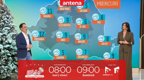 Super Neatza, 11 februarie 2026. Prognoza meteo cu Ramona Olaru: Vremea se &icirc;ncălzește!
