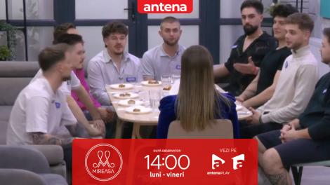Mireasa sezonul 13, 13 februarie 2026. Ema a luat cina &icirc;n compania băieților! Cine a fost mai curios?