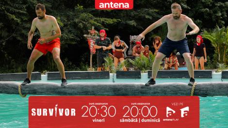 Survivor Rom&acirc;nia, 15 februarie 2026. Duelul pentru recompensă. Ce trib a c&acirc;știgat provocarea din piscină